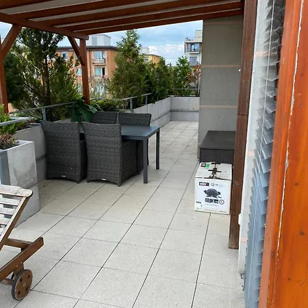 Rooftop With Pergola And Parking Апартаменты *